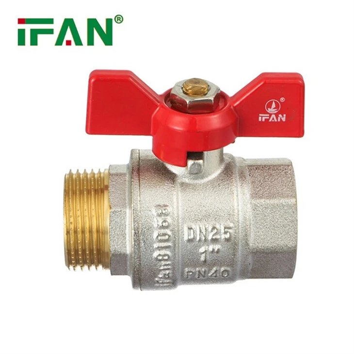 Butterfly Handle Brass Ball Valves